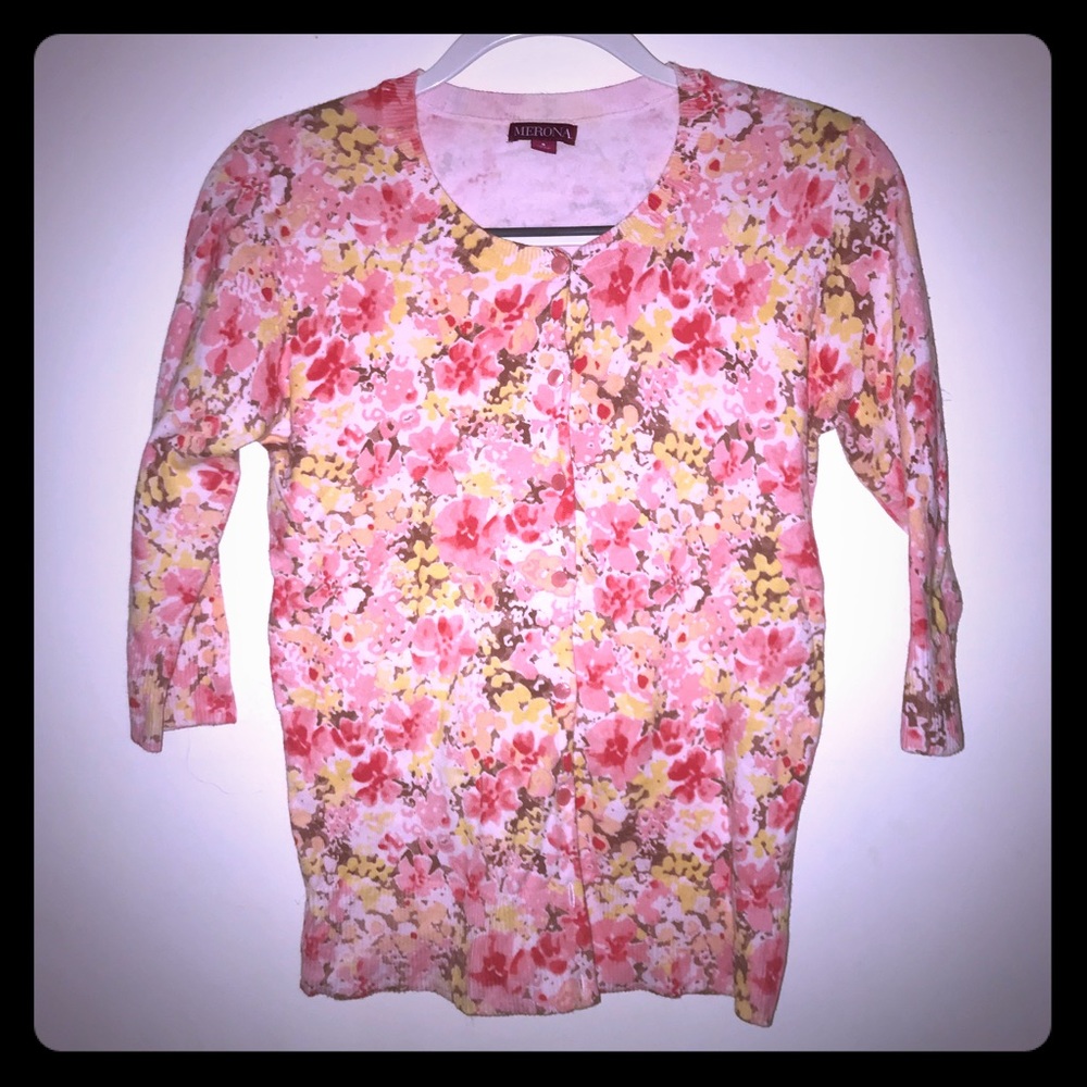 Floral cardigan Merona Small